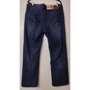 T.K Axel Jeans Slim Boot Stretch Size W38xL32 NWT IN Blue Color